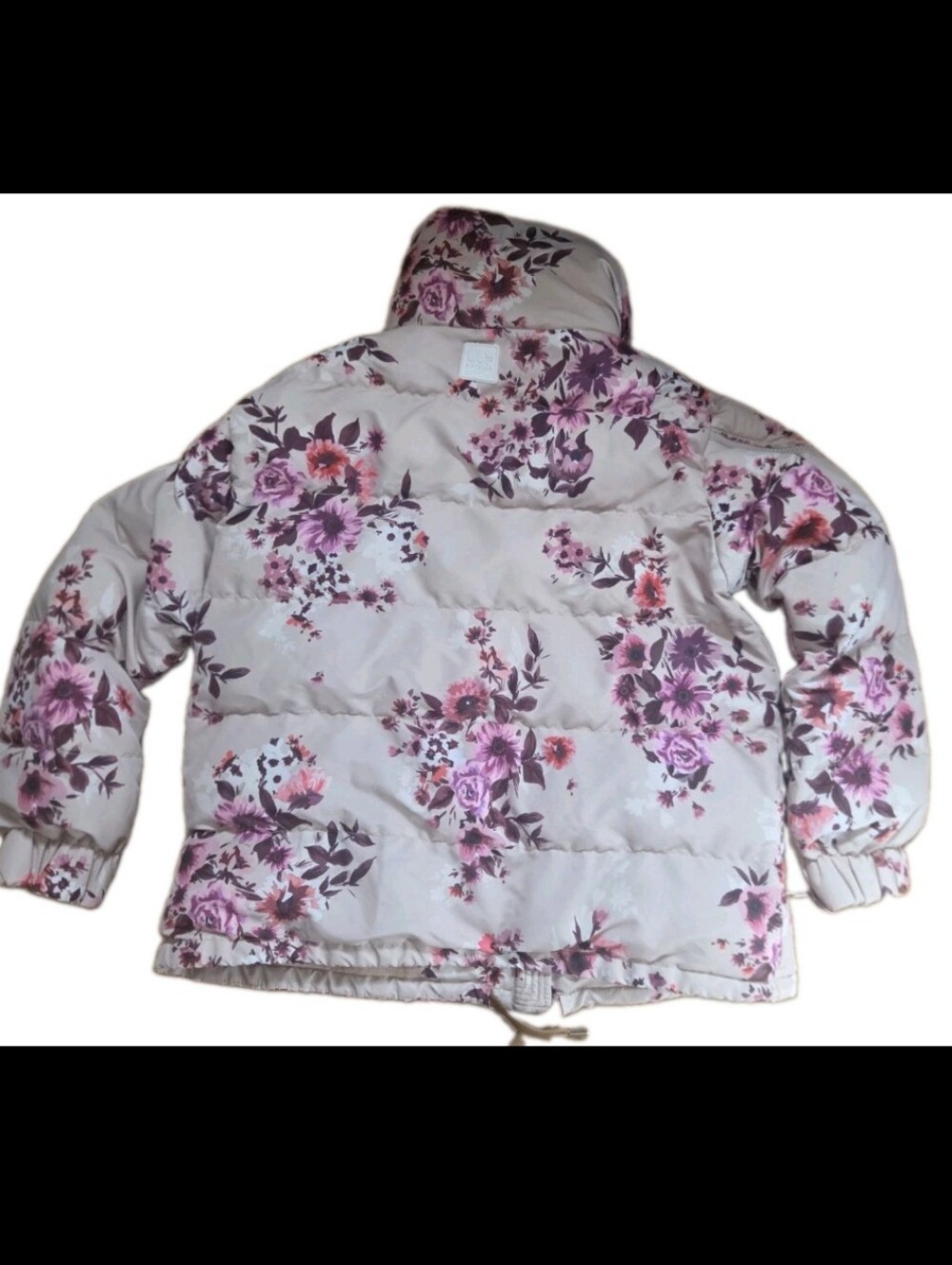 NWOT ANTHROPOLOGIE OOF WEAR FLORAL PUFFER COAT Xsmall - Picture 7 of 9